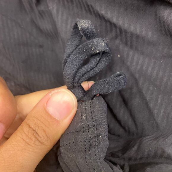 Lululemon fleece lined dance studio black joggers size 10 Gorpcore Baggy #722 - Picture 8 of 9